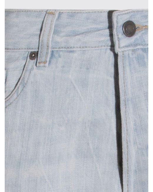 Vaqueros De Denim Blanqueado Haikure de color Blue