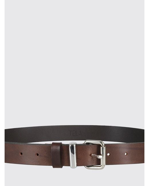 Tela Brown Leather Belt