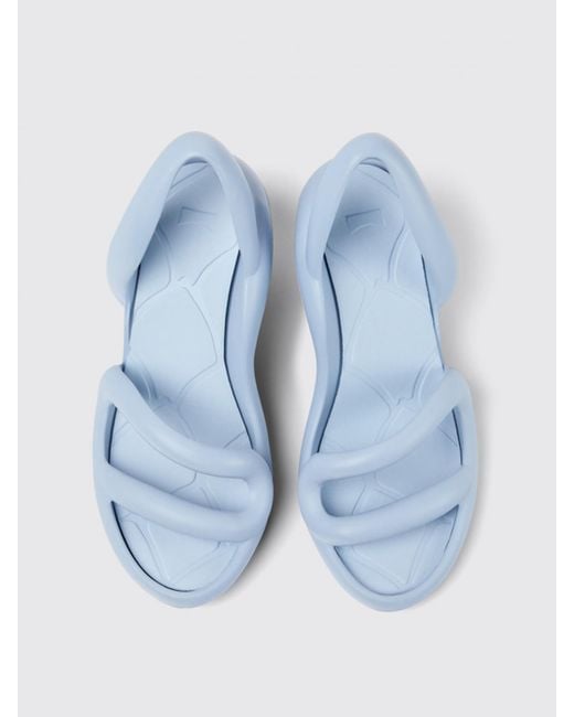 Camper Blue Heeled Sandals