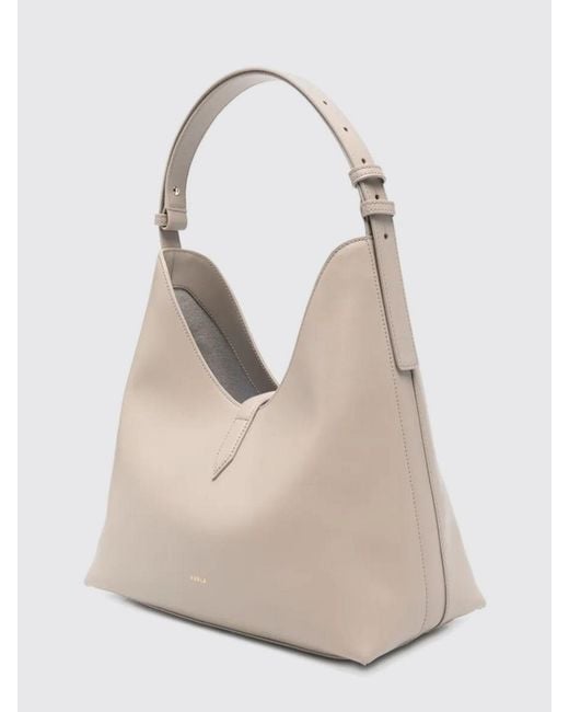 Furla Natural Medium Goccia Shoulder Bag