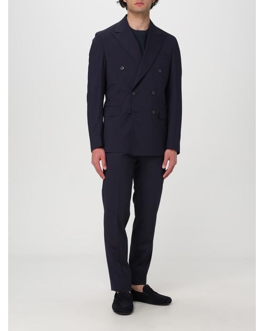 Brian Dales Blue Suit for men