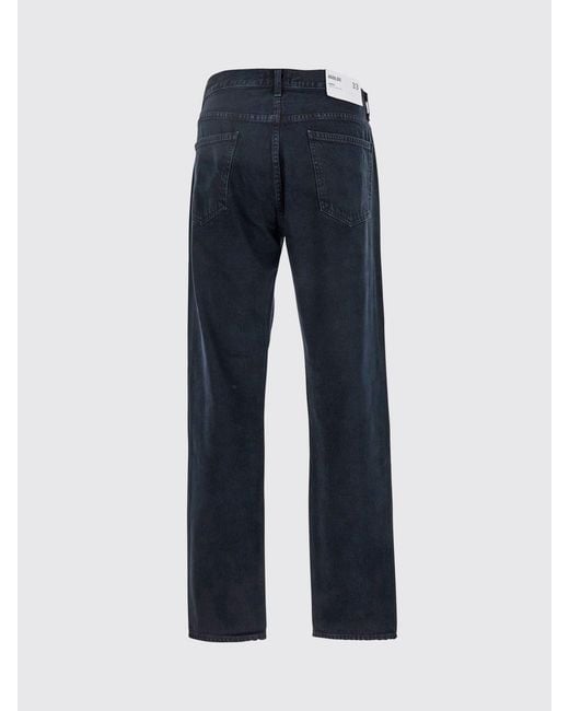 Agolde Blue Curtis Straight Fit Jeans for men
