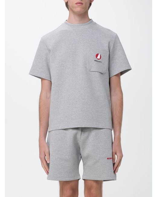 Murphy & Nye Gray Crew-Neck T-Shirt for men