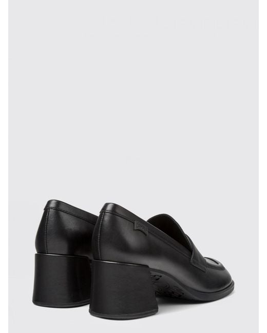 Camper Black Kora Leather Loafer