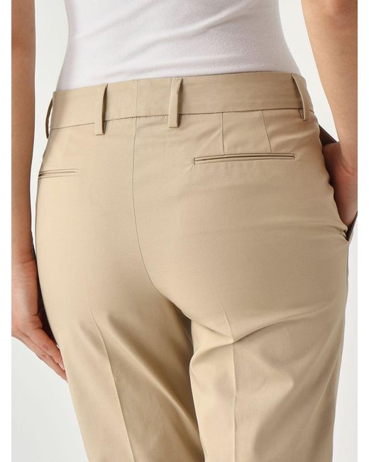 PT Torino Natural Cotton Slim Trousers