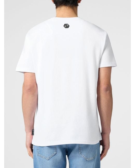 Philipp Plein Gray T-Shirt for men