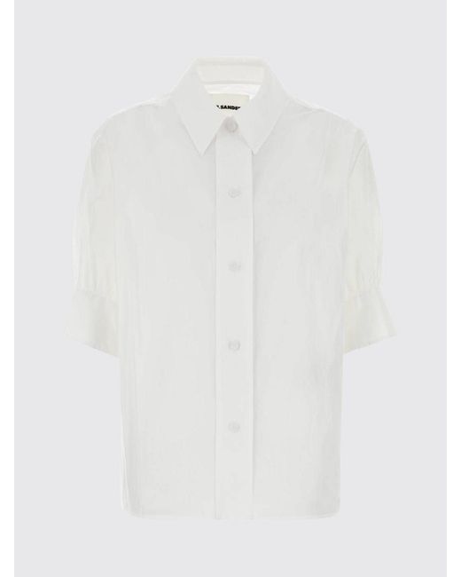 Jil Sander White Cotton Shirt