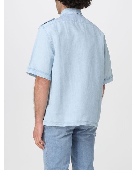 Barena Blue Shirt for men