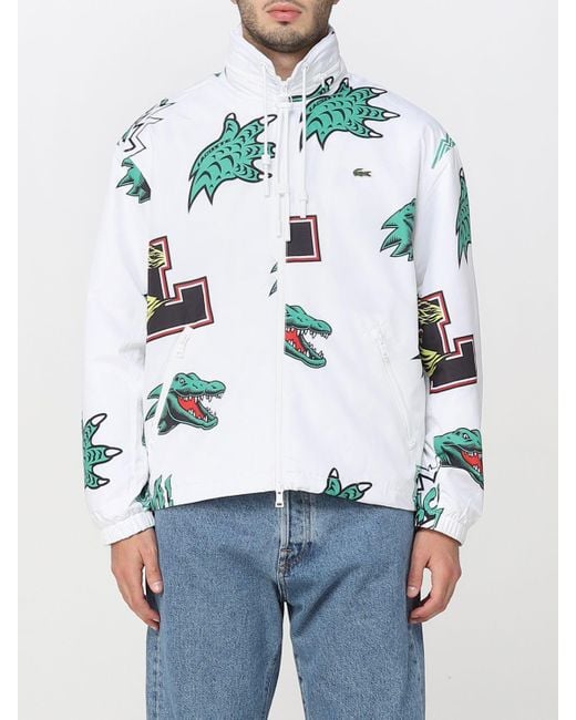 Lacoste White Jacket for men