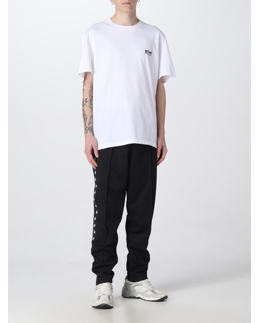 T-Shirt Homme Golden Goose Deluxe Brand pour homme en coloris White