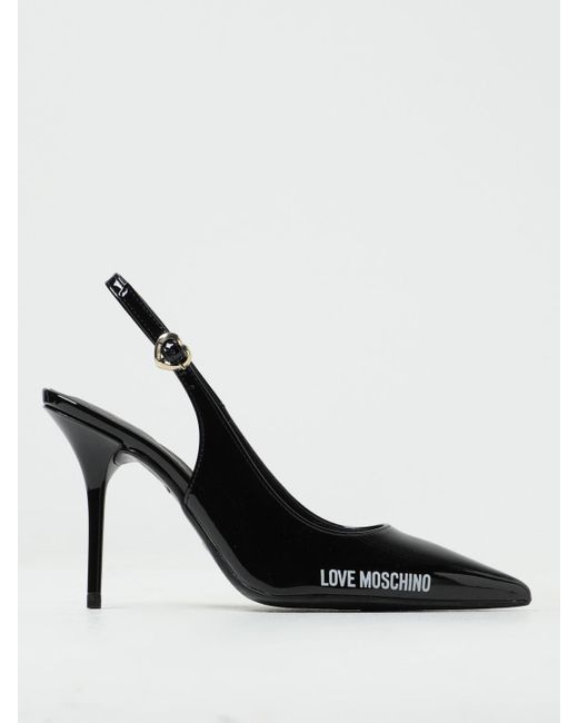 Love Moschino Black High Heel Shoes