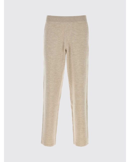 Brioni Natural Cashmere Blend Trousers for men