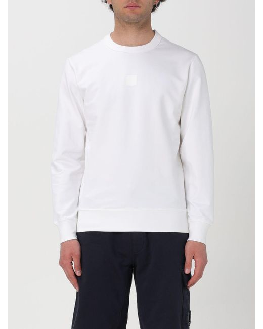 C P Company White Sweatshirt for men