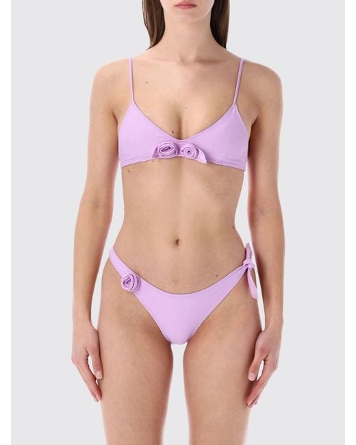 Coperni Pink Floral Bikini Bottom
