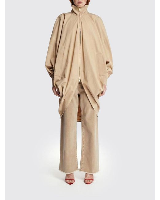 DARKPARK Natural Cotton Blend Oversized Bomber Jacket