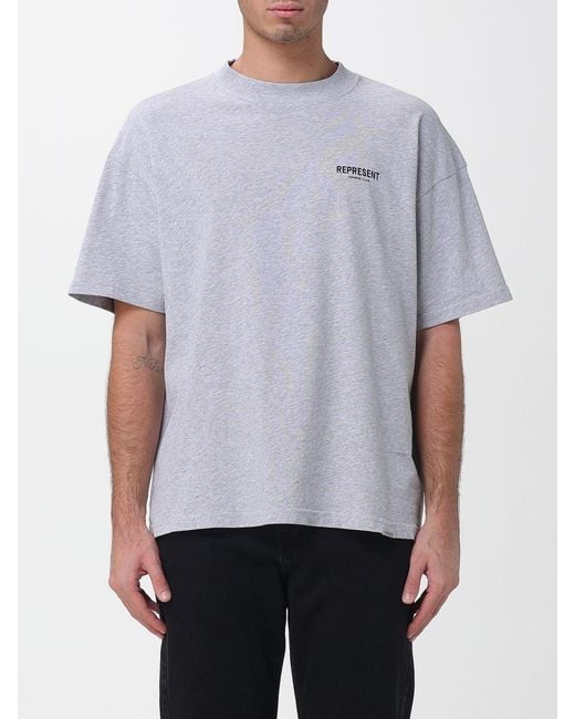 Represent Multicolor Cotton T-Shirt With Print for men