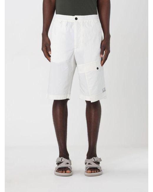 Pantalones cortos C P Company de hombre de color White
