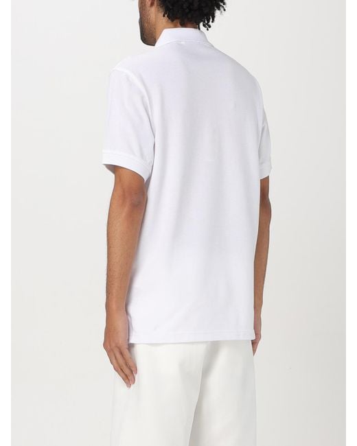 Belstaff White Logo Polo Shirt for men
