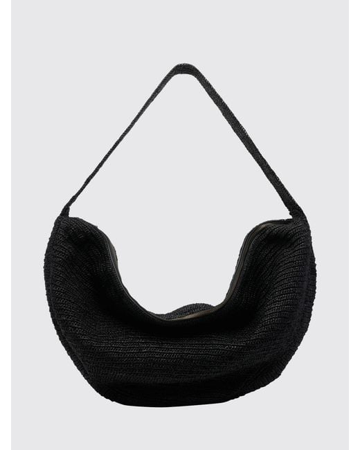 IBELIV Black Vibe Crochet Shoulder Bag
