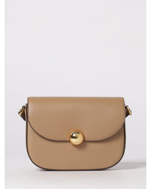 Furla Natural Moonlight Calfskin Shoulder Bag