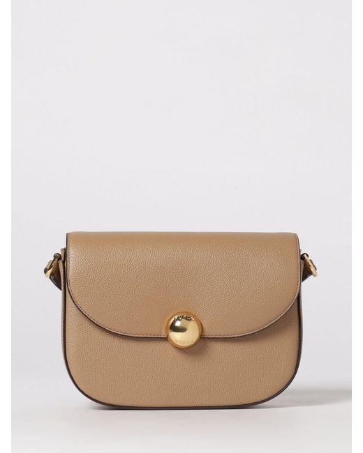 Furla Natural Moonlight Calfskin Shoulder Bag