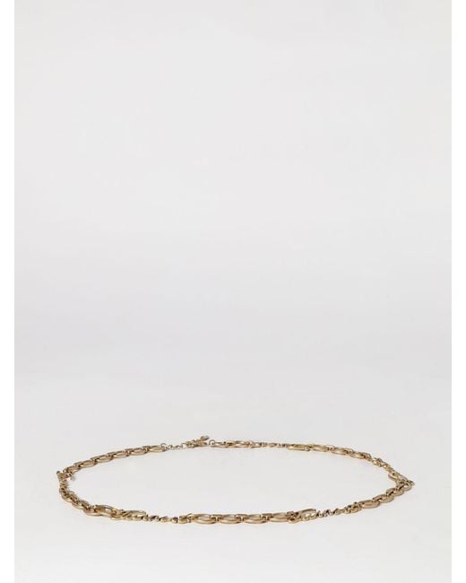 Twinset Natural Metallic Mesh Belt