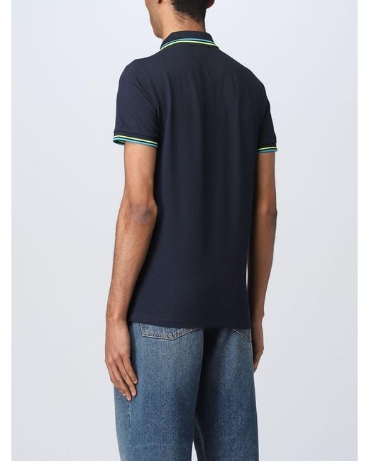Peuterey Blue Polo Shirt for men
