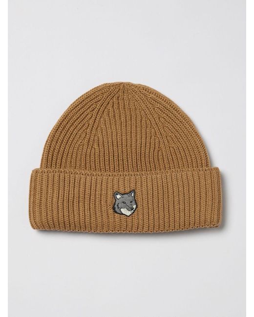Maison Kitsuné Natural Maison KitsunÉ Hat for men