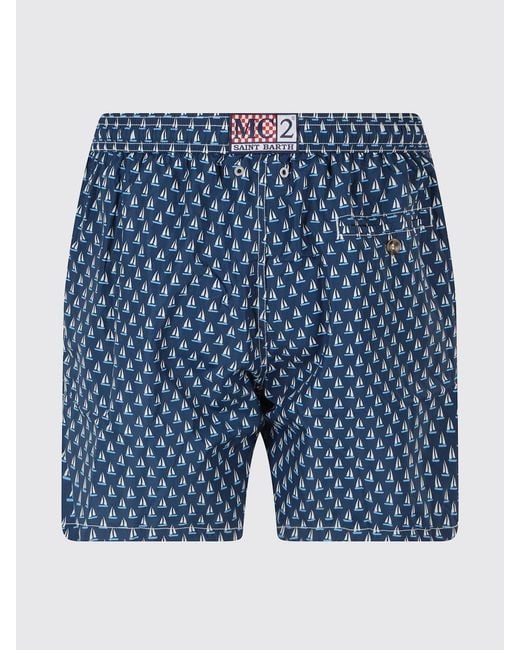 Mc2 Saint Barth Blue Swimsuit for men