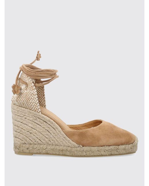 Castaner Natural Flat Shoes