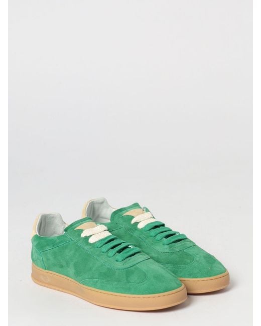 Soldini 80 Green Akira Suede Sneakers for men
