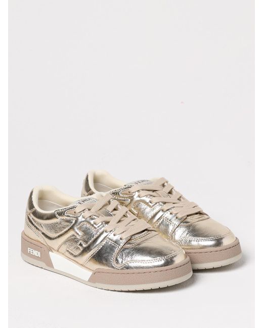 Fendi Natural Sneakers Damen