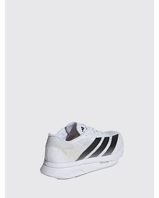 Adidas Originals White Mesh Adizero Evo Sl 2 Sneakers for men