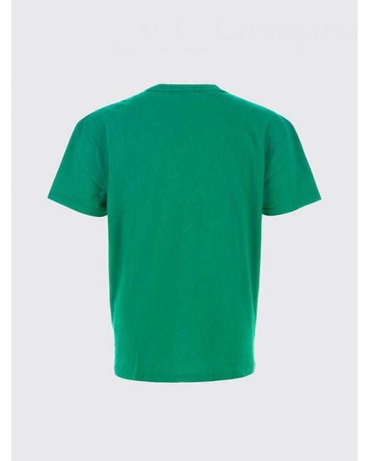 Polo Ralph Lauren Green Cotton T-Shirt With Logo for men