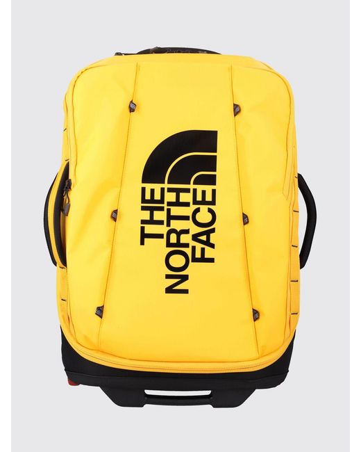 The North Face Yellow Travel Bag for men
