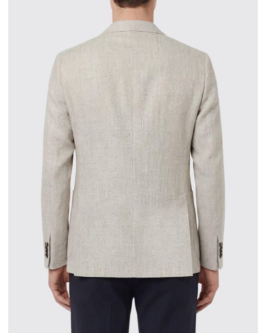 Tagliatore Gray Single-Breasted Blazer for men