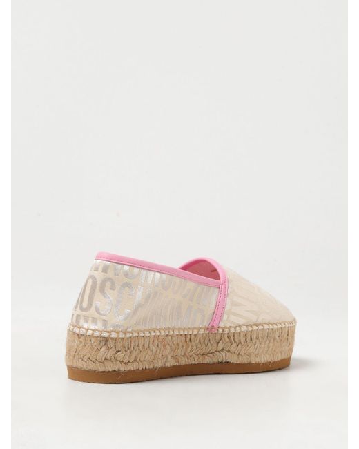 Moschino Couture Pink Espadrilles