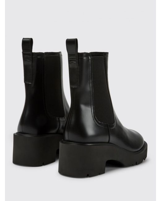 Camper Black Stiefelette