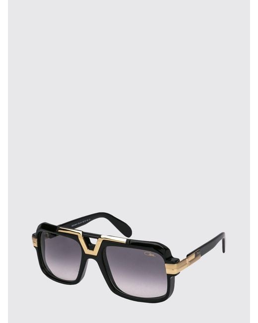 Cazal Black Aviator Sunglasses for men