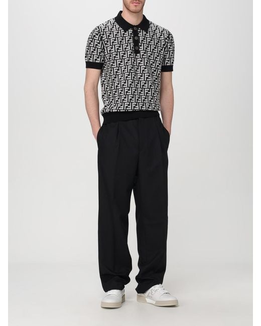 Fendi Black Trousers for men