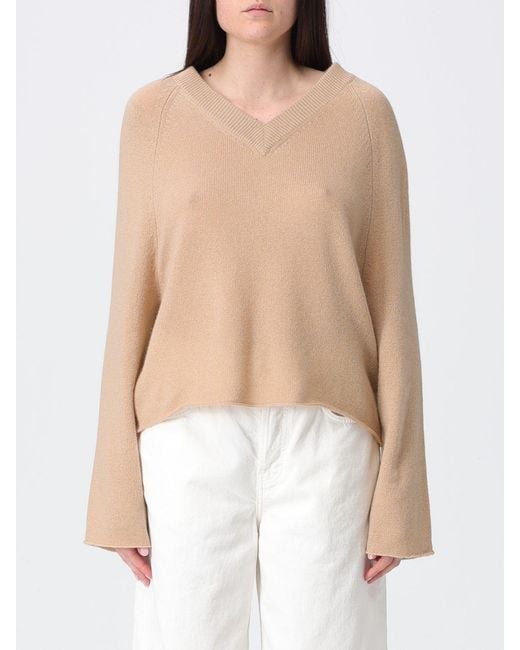 Allude White Cashmere Pullover