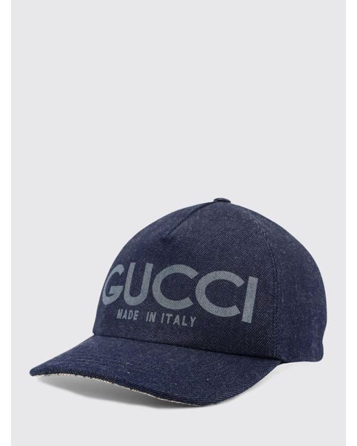 Gucci Blue Hat for men