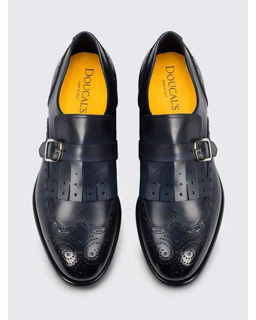 Monk Strap di Doucal's in White da Uomo