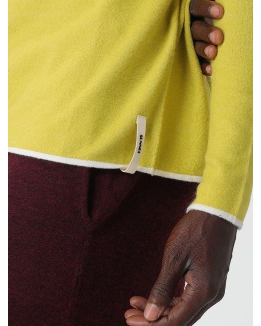 Sunnei Yellow Jumper for men