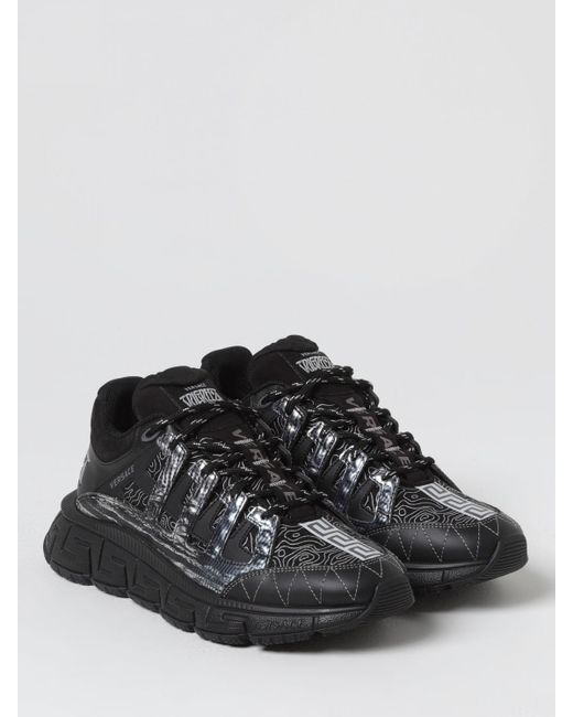 Zapatillas Versace de hombre de color Black