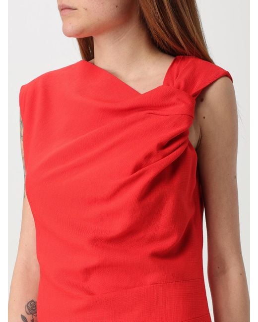 MSGM Red Dress