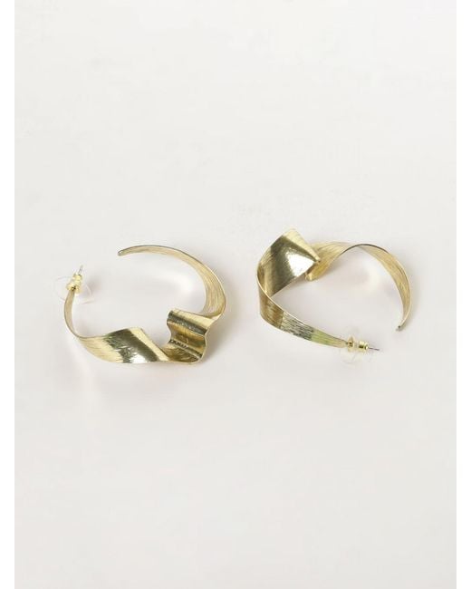ALLUJEWELS Natural Creolen Aus Goldfarbenem Metall Im Minimalistischen Design