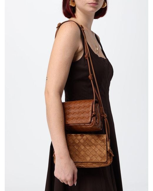 Bottega Veneta Brown Clutch