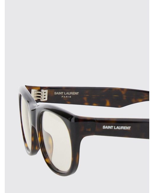 Saint Laurent White Sunglasses for men