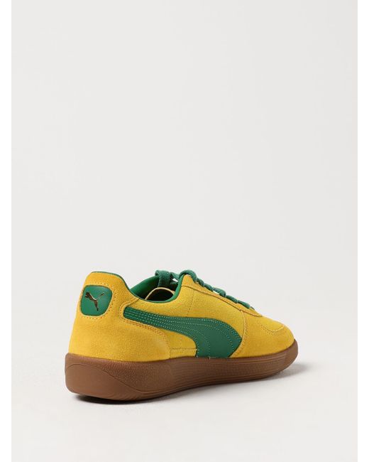 Sneakers Palermo in camoscio di PUMA in Yellow da Uomo